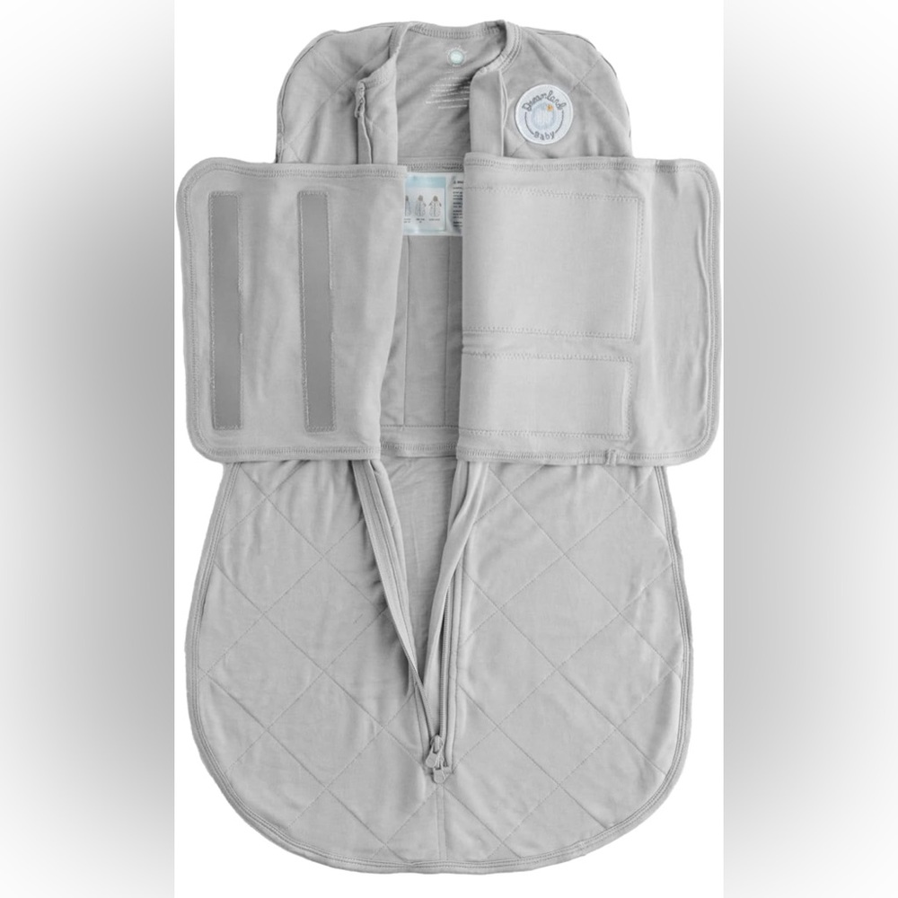 Cozy Gray Baby Swaddle Blanket